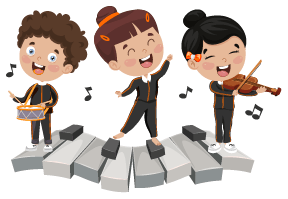 Niños musicos