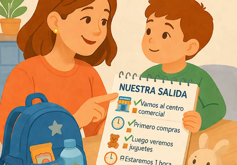 Cómo acompañar la conducta de los niños en salidas